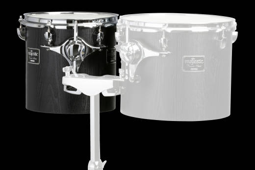 Majestic Percussion - Concert Black 6x8 Single Head Concert Tom