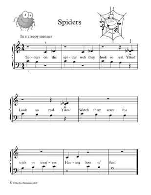 Pianokids Halloween Fun Book - Gummer - Piano - Book