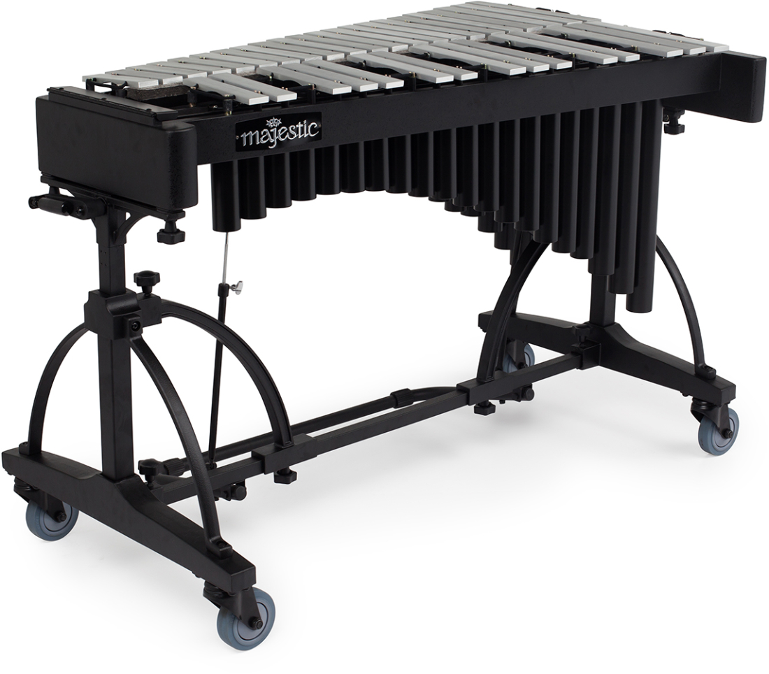 3.0 Octave Silver Vibraphone with Concert Frame, No Motor