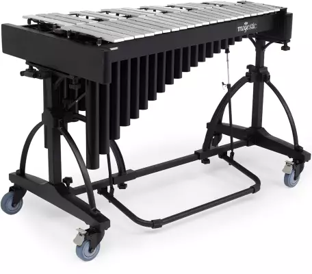 3.0 Octave Silver Vibraphone with Concert Frame, No Motor
