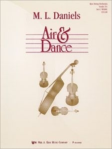Air & Dance - Daniels - String Orchestra - Gr. 2.5