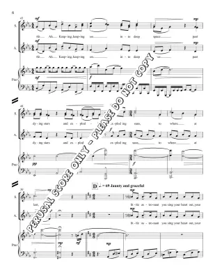 Lark (from \'\'The Lost Words\'\') - Braden - SSAA