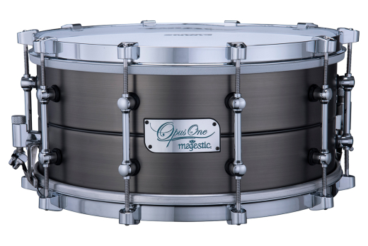 Majestic Percussion - Opus One 14 x 6.5 Concert Snare Drum - 1.2mm Brass