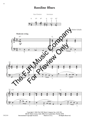 Playing the Piano With Three Chords: The Blues - Schultz - Piano - Book