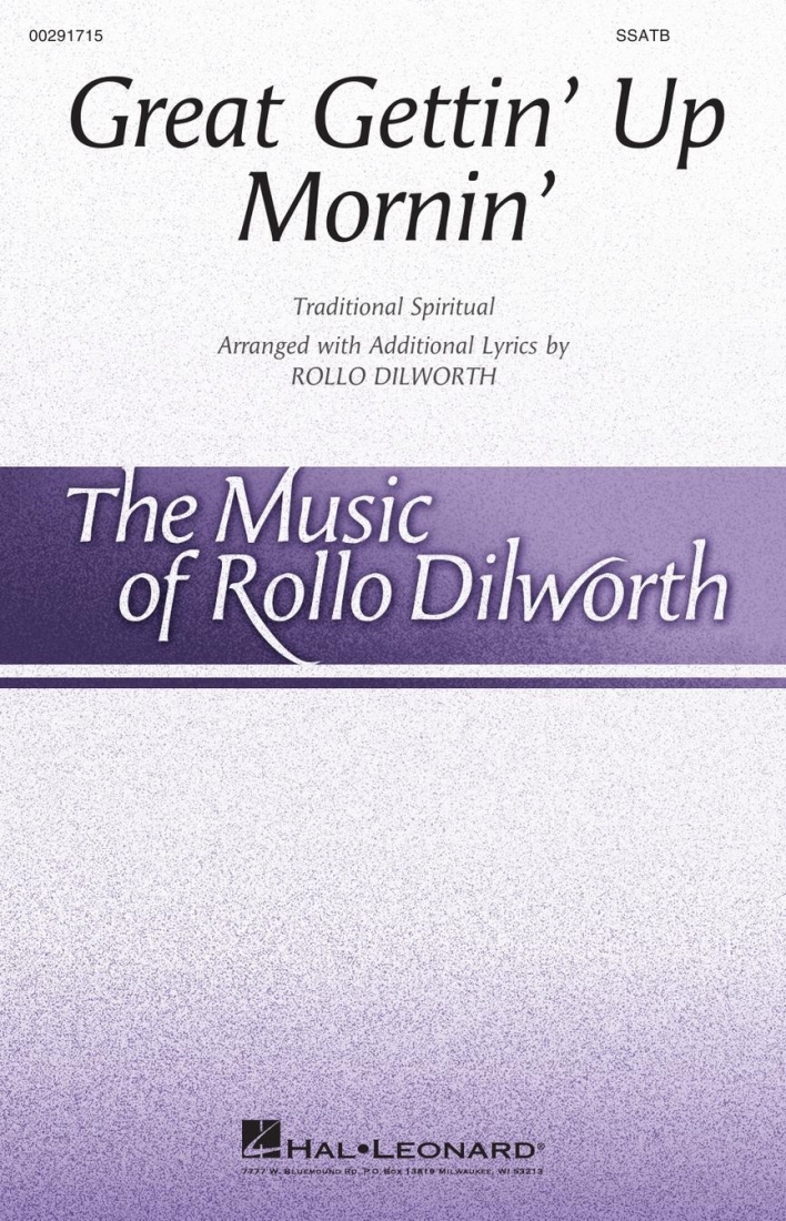 Great Gettin\' Up Mornin\' - Traditional/Dilworth - SSATB