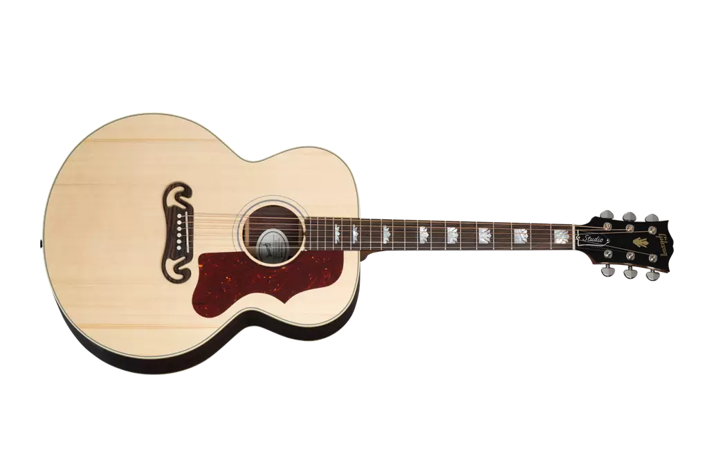 SJ-200 Studio Rosewood Acoustic/Electric Guitar with Hardshell Case - Natural