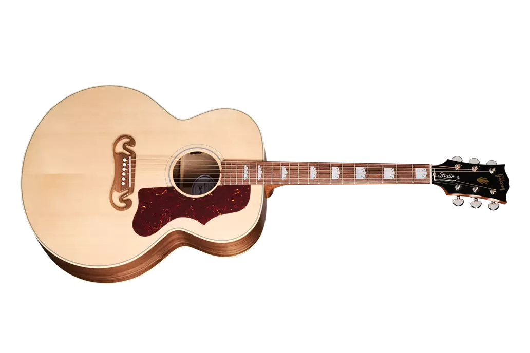 SJ-200 Studio Walnut Acoustic/Electric Guitar with Hardshell Case - Natural