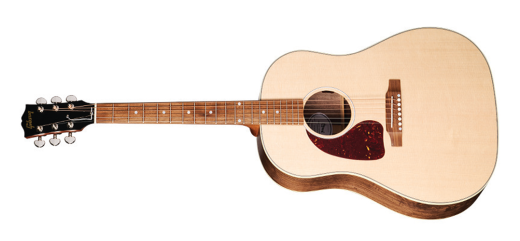 Gibson - J-45 Studio Walnut Acoustic/Electric Guitar with Hardshell Case - Natural (Left Handed)
