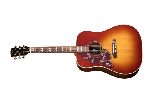 Gibson - Hummingbird Studio Rosewood Acoustic/Electric Guitar with Hardshell Case - Rosewood Burst (Left Handed)