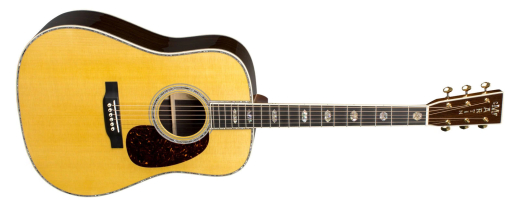 Martin Guitars - D-45 Dreadnought Acoustic Guitar with Hardshell Case