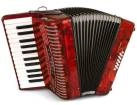 Hohner - Hohnica 1303 Piano Accordion - 26 Keys\/12 Bass - Red