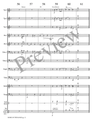 Home on the Range - Marlatt - Brass Choir - Score/Parts