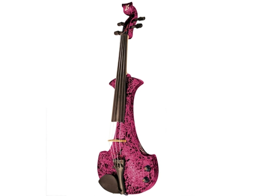 Bridge Aquila Electric Violin - Purple Marble