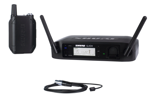 GLXD14 Digital Wireless Lavalier System w/WL93 Omni Lavalier Mic