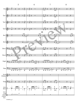 Turmoil - Meeboer - Brass Choir - Score/Parts