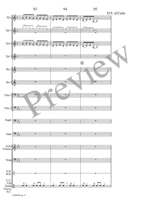 Turmoil - Meeboer - Brass Choir - Score/Parts