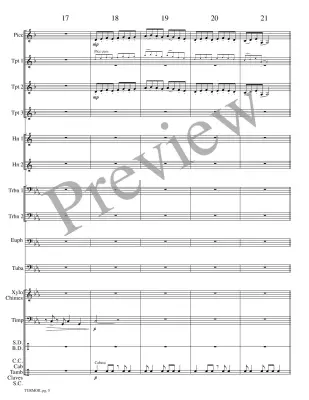 Turmoil - Meeboer - Brass Choir - Score/Parts