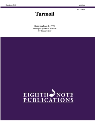 Eighth Note Publications - Turmoil - Meeboer - Brass Choir - Score/Parts