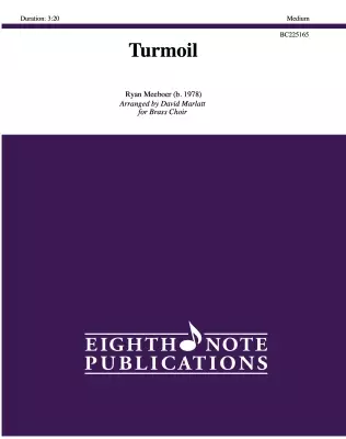 Eighth Note Publications - Turmoil - Meeboer - Brass Choir - Score/Parts