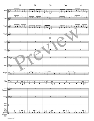 Turmoil - Meeboer - Brass Choir - Score/Parts