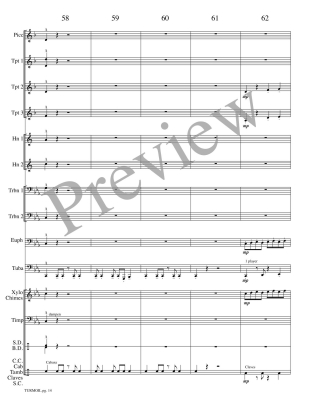 Turmoil - Meeboer - Brass Choir - Score/Parts