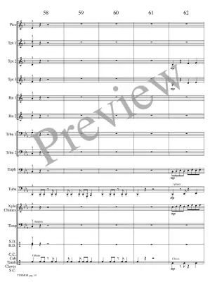 Turmoil - Meeboer - Brass Choir - Score/Parts