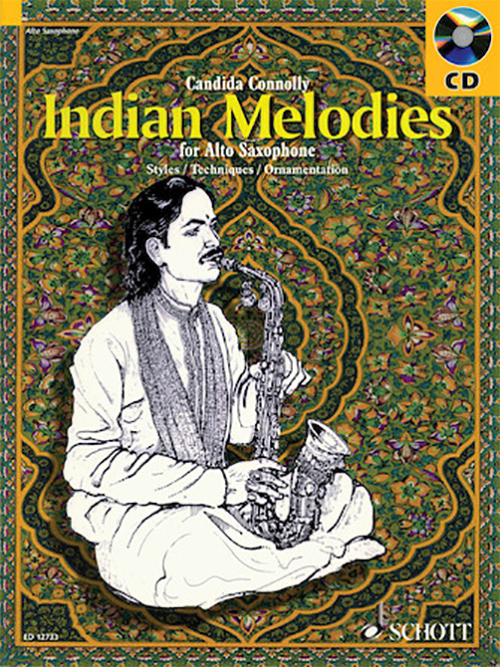 Indian Melodies for Alto Saxophone (Book/Audio)