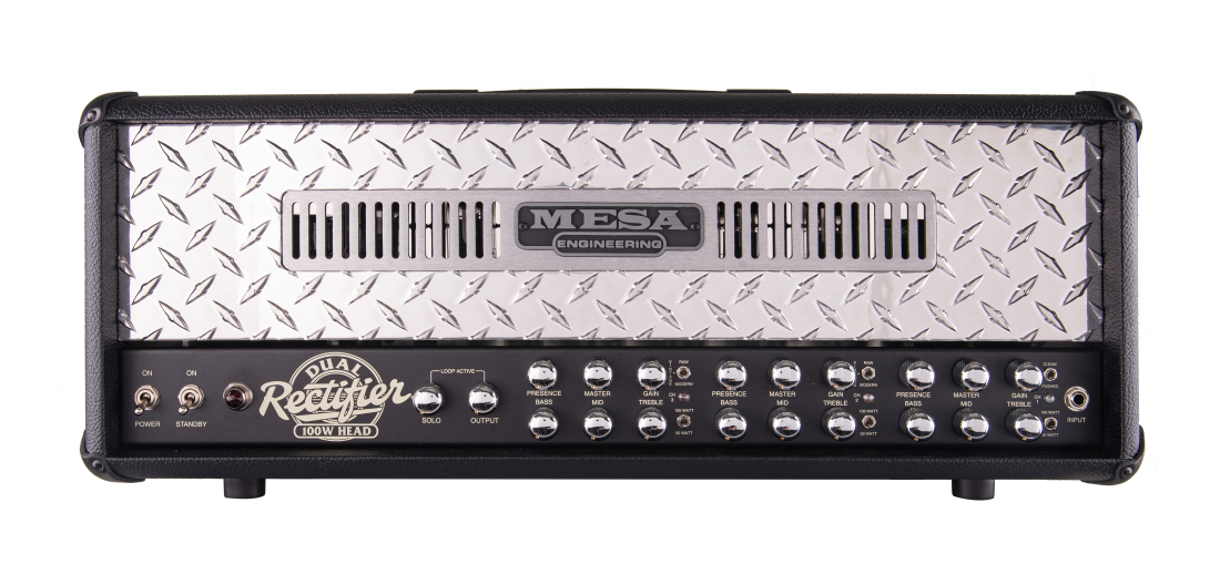 Dual Rectifier Head - Black Bronco