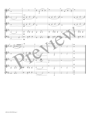 And All Was Well - Meeboer - Woodwind Ensemble - Score/Parts