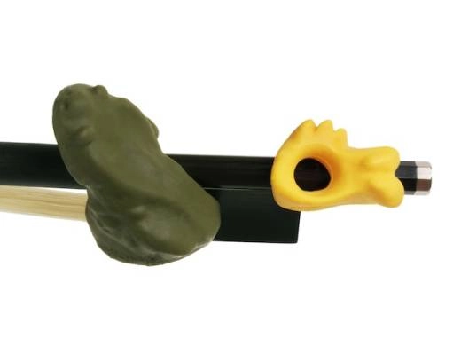 Bow Hold Buddies: Green/Gold - Violin/Viola