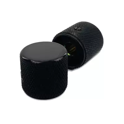 All Parts - MK-0115 Metal Barrel Knobs - Black (2 Pack)