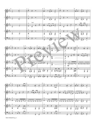 The Conquest - Meeboer - Woodwind Ensemble - Score/Parts