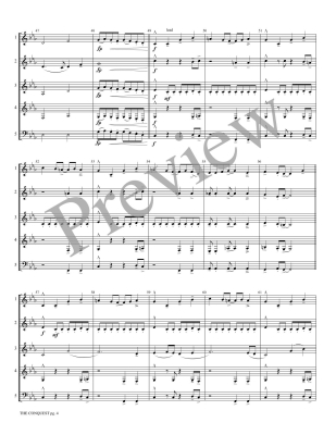 The Conquest - Meeboer - Woodwind Ensemble - Score/Parts