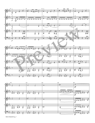 The Conquest - Meeboer - Woodwind Ensemble - Score/Parts