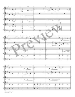 The Conquest - Meeboer - Woodwind Ensemble - Score/Parts