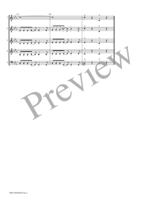 The Conquest - Meeboer - Woodwind Ensemble - Score/Parts