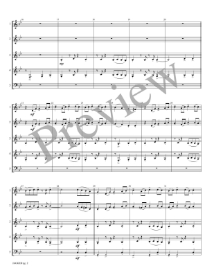 Jagged - Meeboer - Woodwind Ensemble - Score/Parts