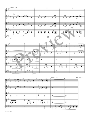 Jagged - Meeboer - Woodwind Ensemble - Score/Parts