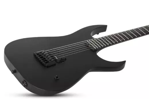 KM-6 MK-III EX Electric Guitar - Satin Black Open Pore