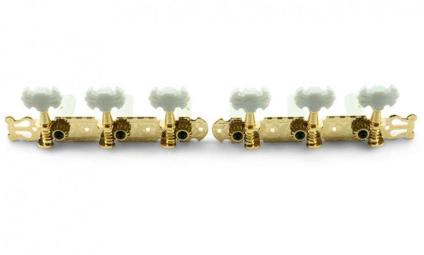 3-On-A-Plate Classical Tuning Machines - Gold