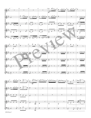 Sonata - Purcell/Marlatt - Woodwind Ensemble - Score/Parts