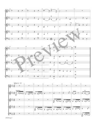 Sonata - Purcell/Marlatt - Woodwind Ensemble - Score/Parts