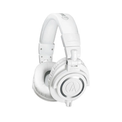 Audio-Technica - ATH-M50x Professional Closed Back Monitor Headphones - White