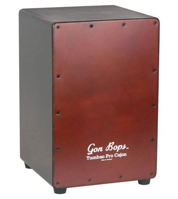 Tumbao Pro Cajon w/Gig Bag - Walnut