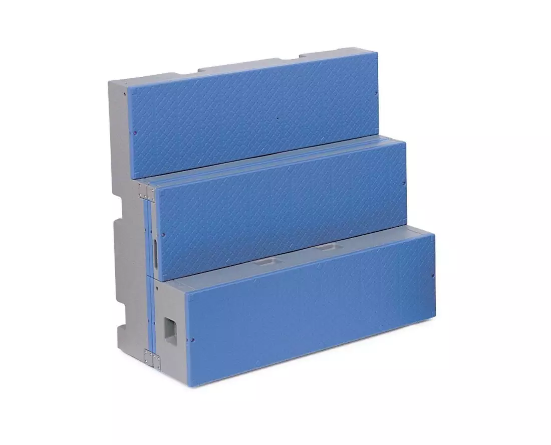 FlipForm Elementary Multi-Position Choral Riser - Blue