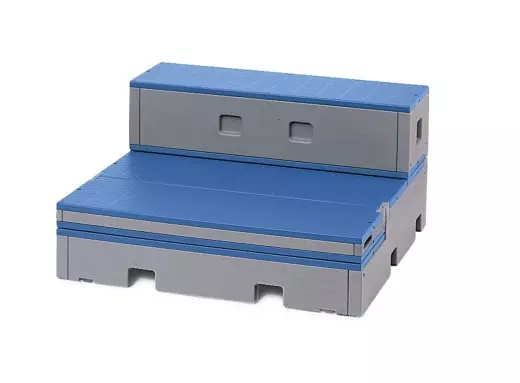 FlipForm Elementary Multi-Position Choral Riser - Blue