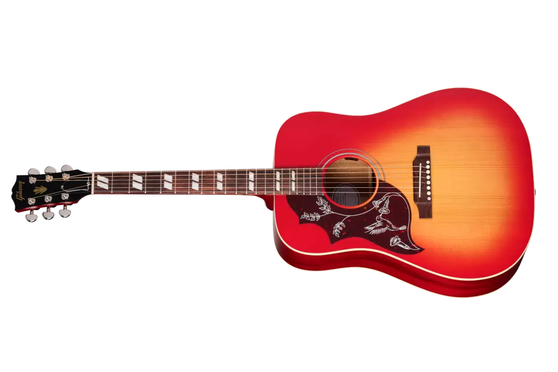 Hummingbird Special Acoustic/Electric Guitar with Softshell Case - Satin Vintage Cherry Sunburst (Left Handed)