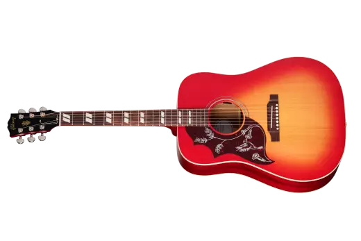 Gibson - Hummingbird Special Acoustic/Electric Guitar with Softshell Case - Satin Vintage Cherry Sunburst (Left Handed)