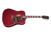 Gibson - Hummingbird Special Acoustic\/Electric Guitar with Softshell Case - Satin Wine Red