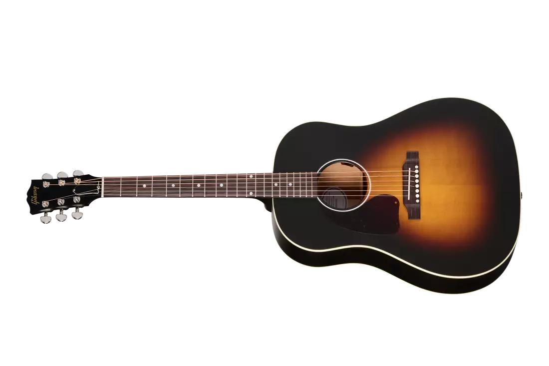 J-45 Special Acoustic/Electric Guitar with Softshell Case - Satin Vintage Sunburst (Left Handed)